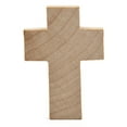 thumbnail image 1 of 25 Pcs Cross Cut Outs 1-1/2" tall x 1" wide x 1/4" thick, 1 of 1