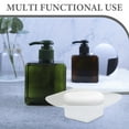 thumbnail image 4 of WEUVEB 2Pcs Creative Soap Dish For Bathroom Use Transparent Glass Extends Soap Lifespan, 4 of 9