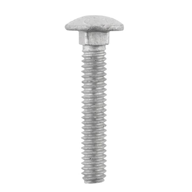 812509 0.25 x 1.5 in. Hot Dipped Galvanized Carriage Screw Bolt