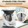 thumbnail image 2 of steamer accessory for thermomix tm6 tm5 stainless steel, 2 of 5