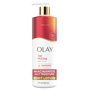 Image of Olay Age Defying Body Lotion for Women  Niacinamide  17 fl Oz.