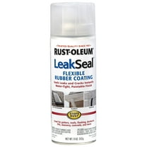 Rust-Oleum 265495 11-Ounce Leak Seal Flexible Rubber Sealant, Clear