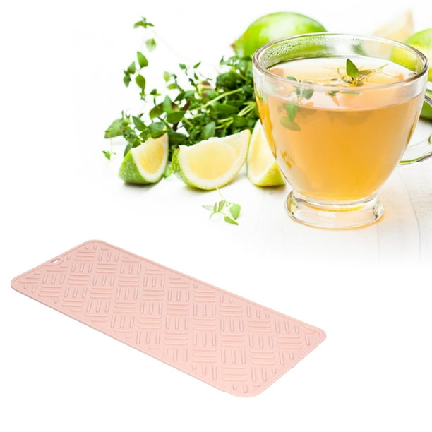 Estera de Silicona para Hornear, Estera Antiescalduras Resistente al Calor, Mantel Individual de Silicona, Almohadilla Resistente al Calor, Estera Protectora