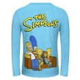 thumbnail image 3 of Simpsons Mens T-Shirts Long Sleeve Printed Shirt Soft Casual Tee Top Fashion Lightweight Blouse 5XL, 3 of 6
