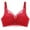 Red, variant on yievot Women's Push Up Lace Bras Comfort Wireless Bra Supportive Everyday Tshirt Bra