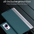 thumbnail image 3 of Thin Slim Flip Case for Xiaomi 13 Lite (Not 13) with Kickstand, Full Body Protective PU Leather Cover Business Phone Cases for Xiaomi 13 Lite CX Deep Blue, 3 of 9