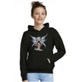 thumbnail image 3 of Betty Boop Cartoon Butterfly Mushroom Kids Hoodie Sweatshirt Girls Teen Brisco Brands X, 3 of 5