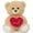 Bear Khaki, variant on Valentines Teddy Bear Soft Stuffed Animal Plush Toy I Love You Bears Holding Red Heart for Girlfriend Valentine's Day, Wedding, Anniversary, Birthday, White