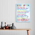 thumbnail image 4 of Bible Verses Wall Art for Kids,God''s Top Ten Scripture Wall Art Canvas,Christian Religious Wall Art Gifts for Kids,Ready to Hang For Kids Nursery/Classroom/Bedroom Wall Decor 12" x 15", 4 of 6