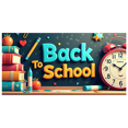 thumbnail image 3 of Back to School Banner Classroom Decor Education Supplies Vibrant Backdrop for School Events Photography Props Welcome Sign Party Supplies Learning Environment, 3 of 4