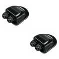 thumbnail image 1 of Guardoinrt Solar Panel Double Cable 2 Holes Entry Gland Plastic Box Portable RV Boat Campervan Caravans Camper Motorhome Sealing Black 2Set, 1 of 6