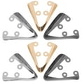 thumbnail image 3 of MOVTOTOP 3 Pairs Metal High Heels Toe Cap Protector for Pointed Shoes Elegant Tip Cover, 3 of 7