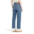 thumbnail image 3 of LEVI'S WOMEN'S RIBCAGE STRAIGHT ANKLE JEANS MEDIUM STRETCH - SIZE: 24X27 - BLUE, 3 of 5
