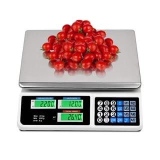 MegaWise Premium Kitchen Scale, 33lb Capacity, Waterproof Tempered