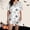 White, variant on siminsem Satin Pajamas Set for Women Cute Graphic Printed Button Front Short Sleeve Sleep Shirt and Matching Soft Shorts Loungewear Two Piece Pj Sets for Home, Orange,L