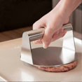 thumbnail image 4 of Stainless Steel Burger Press Round Smash Burger Press with Handle for Flat Top Grill Cooking, Grill, 4 of 5