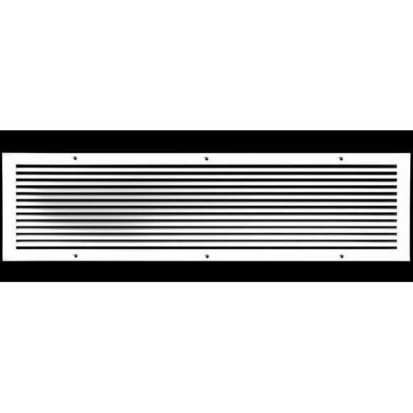 36" X 10" Aluminum Return Grille - Easy Air Flow - Linear Bar Grilles [Outer Dimensions: 37.875 X 11.875]