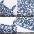 thumbnail image 4 of LittleSpring 4T Outfits for Toddler Girls Tank Top and Floral Shorts 2 Pcs Summer Short Set Navy Blue, 4 of 6