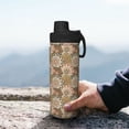 thumbnail image 7 of Cauagu Mandala Print 18oz Vacuum Insulated Stainless Steel Water Bottle,Coffee Travel Mug Spill Proof with Lid,Thermos Cup for Keep Hot/Ice Water Drinks, 7 of 7