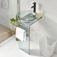 thumbnail image 1 of Esatto® Mueble Lavabo Baño Cristal Temp Llave Negra Mv-011n ESATTO MUEBLE PARA BAÑO, 1 of 6