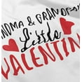 thumbnail image 5 of Grandma and Grandpas Little Valentine Toddler Boy Girl T Shirt Infant Toddler Brisco Brands 2T, 5 of 6
