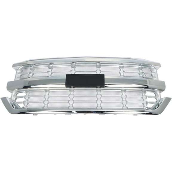 LABLT Front Upper Bumper Grille Grill Replacement for 2016-2018 Silverado 1500 84056776