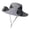 Dark Gray, variant on Kugisaki Sun Hat with Fans Solar Power Fan Wide Brim Sun Hat Fishing Essentials for Hiking Beach Summer Outdoor