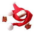 thumbnail image 4 of Ropa de Muñeca de Navidad Adornos de Navidad Bufanda Navidad Muñeco de Nieve Sombreros Diseño de Escena Muñecas Accesorios para 1:12 Santa 2 piezas, 4 of 8