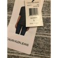 thumbnail image 3 of Calvin Klein Jeans Women's V-neck Blouse Shirt LIGHT GREY MARL, L New with box/tags, 3 of 3