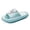 Blue-3, variant on Spooky Slides Halloween Jack O Lantern Pumpkin Indoor Outdoor Fuzzy House Slippers Shoes Gifts For Women Men