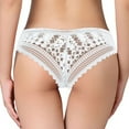 thumbnail image 2 of Underwear Women Pack Womens Briefs Cotton Underwear, Ladies' Solid Color Comfortable Breathable Lace Underwear, 2 of 4