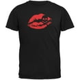 thumbnail image 1 of T-Shirt Adulte Noir Baiser de la Mort Halloween, 1 of 1