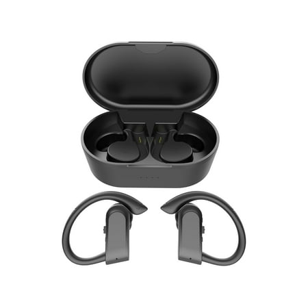 Sport Wireless Earbuds Bluetooth 5.3, Headphones Built-in Mic in Ear Sports Headset with Earhooks Charging Case for Sports ,Running, Gym, Exercise