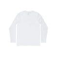 thumbnail image 3 of Modal - White | Mens Classic Fit Tee Ls, 3 of 7