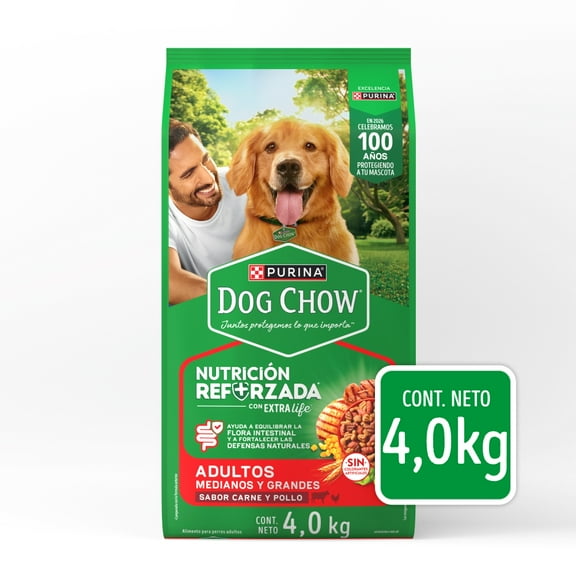Alimento para Perro Purina Dog Chow Adulto Medianos y Grandes 4 kg