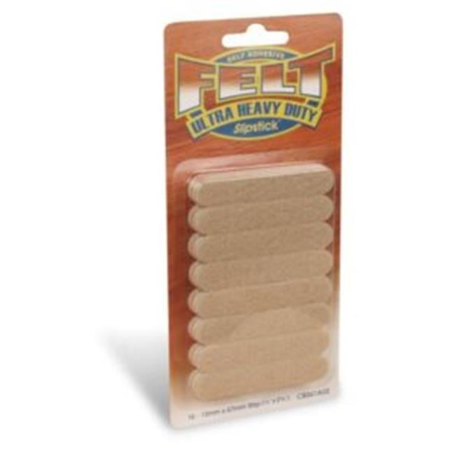 Slipstick 1/2"x 25/8" Strip Heavy Duty Felt Oatmeal