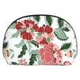 thumbnail image 7 of YFYANG 2 Piece Women's Portable Makeup Bags, Watercolor Vintage Floral Doodle Clutch Travel Toilet Bags Cosmetic Organizer, 7 of 7