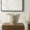 thumbnail image 2 of Uttermost Blossom Tall Off white Bowl, 2 of 4