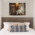 thumbnail image 4 of Kdxio Funny Bald Eagle Wall Hanging Tapestries Banner For Bedroom College Dorm Home Living Room Party Decor 29X37 In, 4 of 8