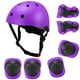 thumbnail image 1 of Equipo de protección Juego de casco y almohadillas 7 en 1 para niños, rodilleras ajustables para niñ Tomshoo Equipo de protección, 1 of 7