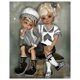 thumbnail image 1 of Cuadros Decorativos DIY completo taladro cuadrado diamante pintura mosaico 5D dibujos animados niñas Kit dormitorio decoración Ehuebsd Nuevos Originales, 1 of 8
