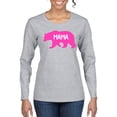 thumbnail image 2 of Wild Bobby Mama Bear Girl Mom Women Graphic Long Sleeve Tee, 2 of 6
