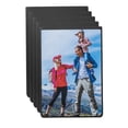thumbnail image 1 of Uxcell 5Pcs Marco de Fotos Magnético, 6 x 4.3 pulgadas Soporte de Postales Marco de Fotos, Negro, 1 of 1