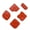 Red, variant on Caulking Scrapers Tool Fill Gaps Caulking Tool Set of 5 Scrapers Silicone Profiling Caulking Removal Tool