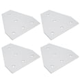 thumbnail image 3 of Placa de unión en forma de T 203040, soporte de unión de 5 orificios de aleación de aluminio para perfil de aluminio 3030T, 3 of 14