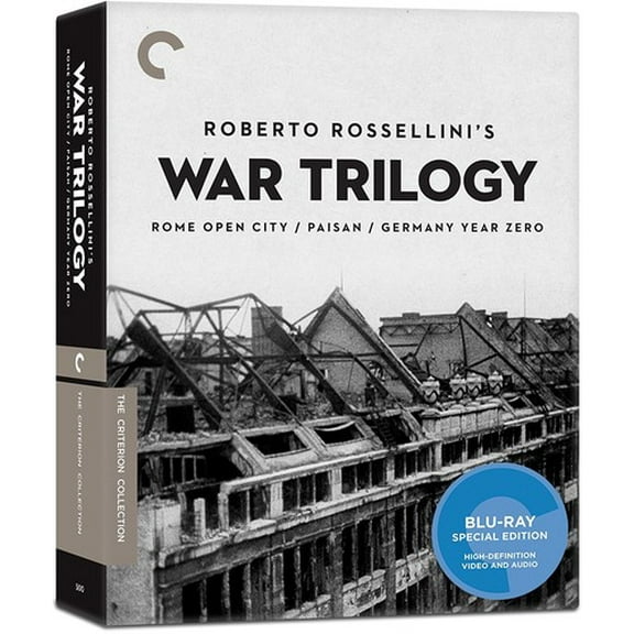 Roberto Rossellini's War Trilogy (Criterion Collection) (Blu-ray), Criterion Collection, Drama