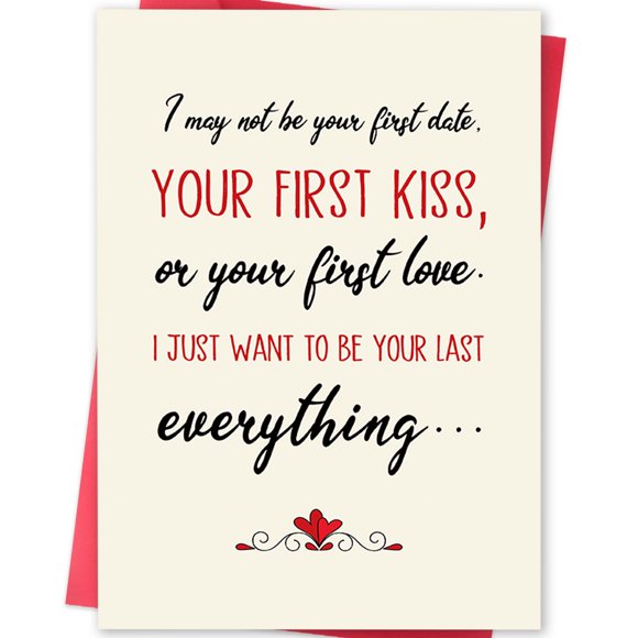 Tarjeta de San Valentín MQMRyeto para marido, mujer, novio o novia