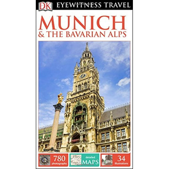Pre-Owned DK Eyewitness Travel Guide: Munich & the Bavarian Alps (Paperback) 1465440194 9781465440198