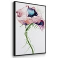 thumbnail image 3 of Paris Poppy II Framed Premium Gallery Wrapped Canvas - Ready to Hang - 27 x 41 - Black Floating Frame, 3 of 9
