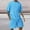 Sky Blue, variant on HOMADLES Men's 2 Pc Set Short Crewneck Shirt and Short Blue L